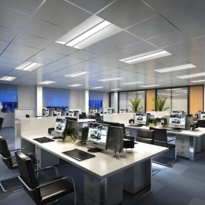 2x4 architecturale troffer verlichtingsprojecten