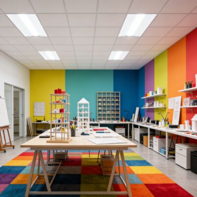 2x4 LEDセンターバスケットトロファー学校プロジェクト