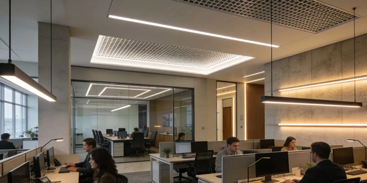 Architectural Linear Office Lighting