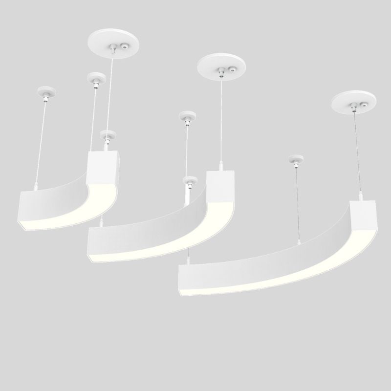 Quarter-Circle LED Light