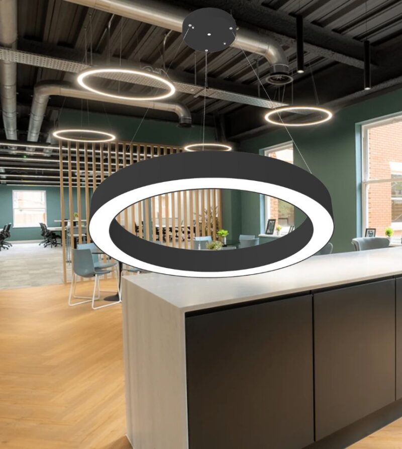 Curved Fixtures and Circular Ring Pendants Curved Fixtures and Circular Ring Pendants