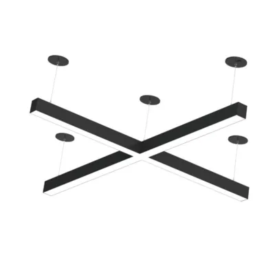 X자형 모듈형 직선 조명