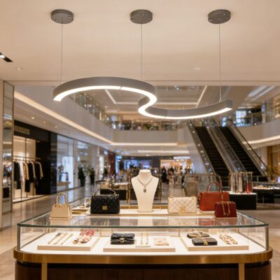 아치형 펜던트 조명 소매점용