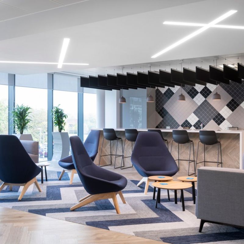 레스토랑용 매입형 선형 조명