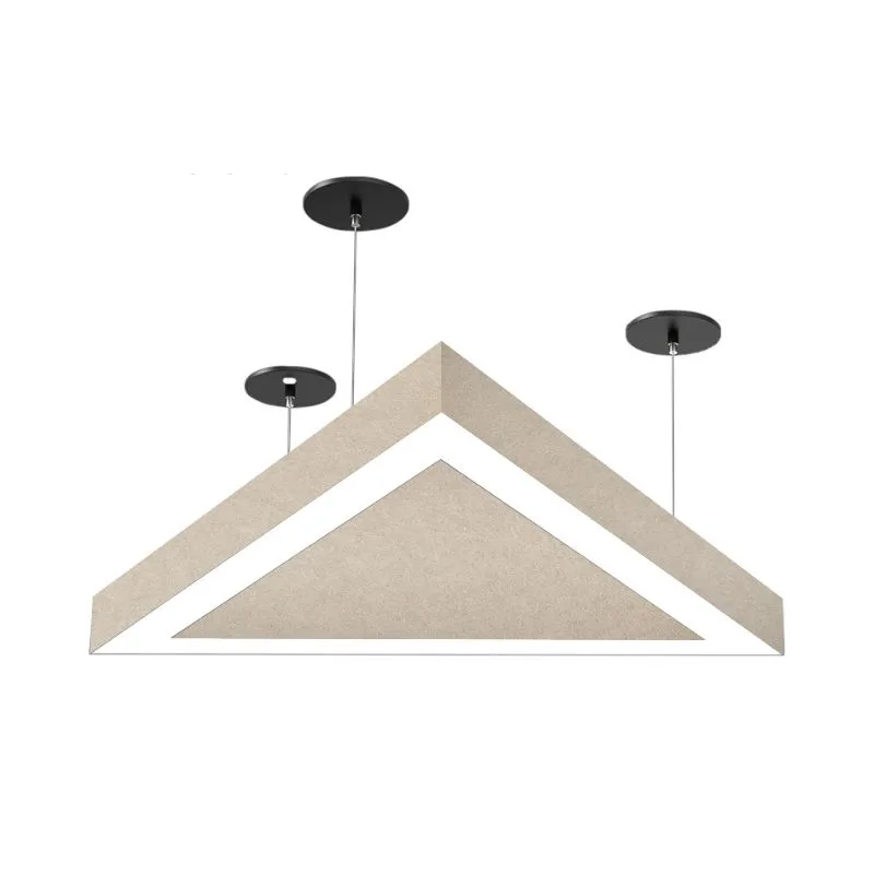 Dreieck-Akustik-Linear-Muster Pendelleuchte