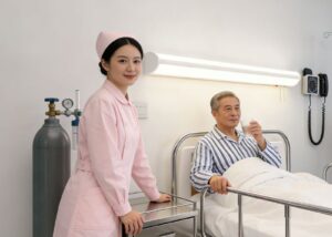 病院のベッド上照明プロジェクト