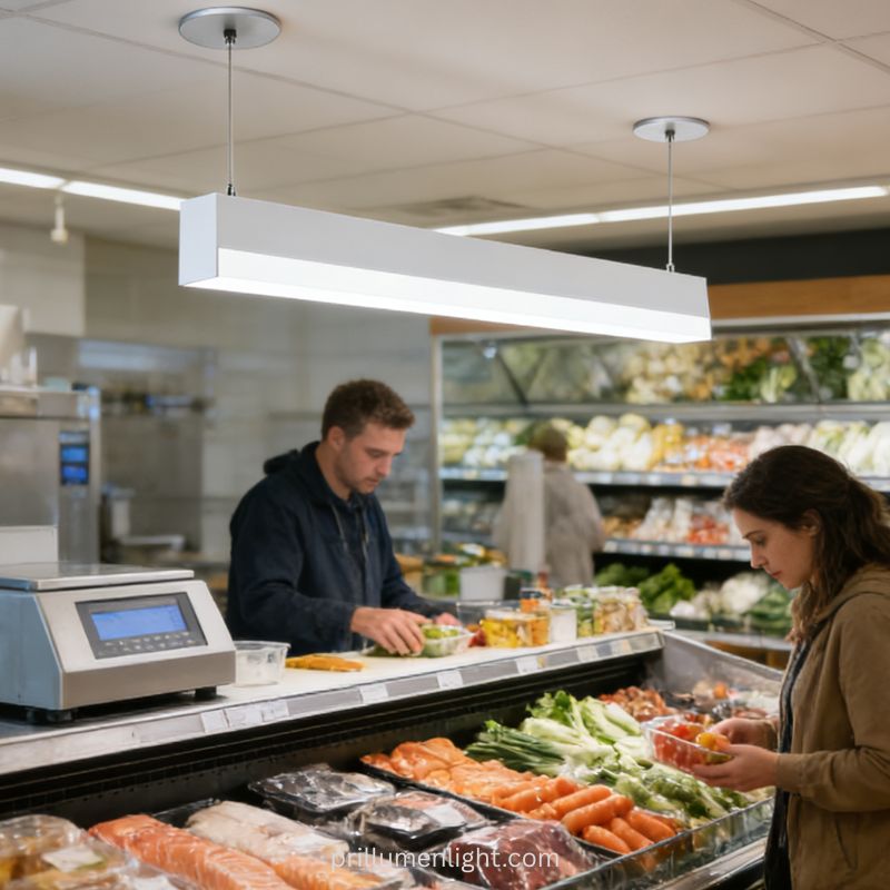 リニアLEDペンダントスーパーマーケット