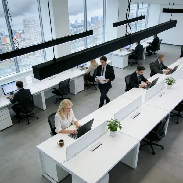 오픈 오피스 조명 솔루션