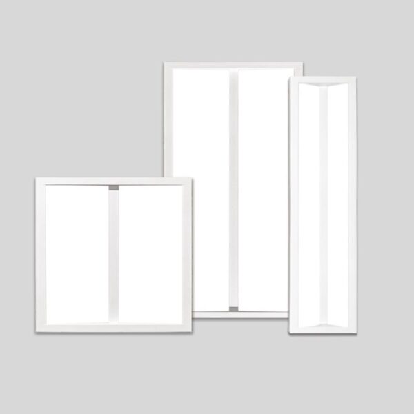 recessed architectural troffer light