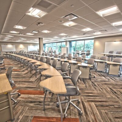 luminária linear de LED embutida