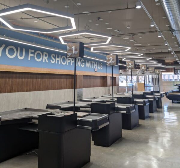 éclairage architectural pour le commerce de détail