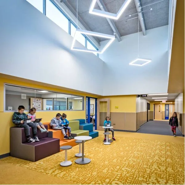 Emergency-ready corridor linear lighting with UL 924 certified battery backup