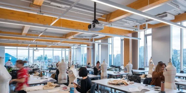 School Classroom Linear LED Lighting