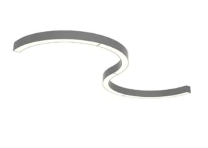 표면 설치된 건축용 곡선 직선 조명