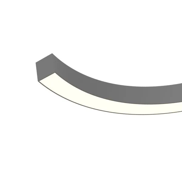 표면 설치 곡선형 직선 조명기구