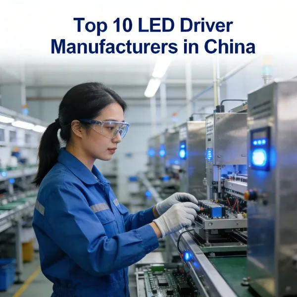 중국 상위 10개 LED 드라이버 제조업체