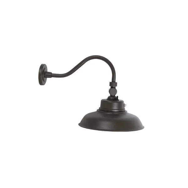 luminaire de grange à coude