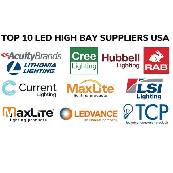 상위 10개 LED 하이베이 공급업체