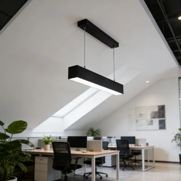 UL linear Light Fixture for Sloped Ceilings