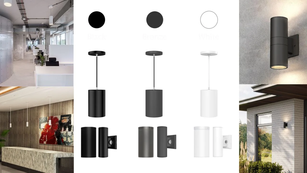 US LED Cylinder light supplier