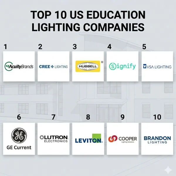 top ten US education lighting supplier