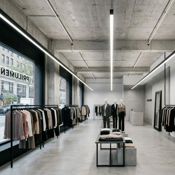 Lighting for Clothing Store