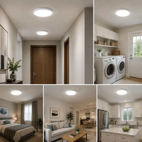 flush mounted ceiling light applications