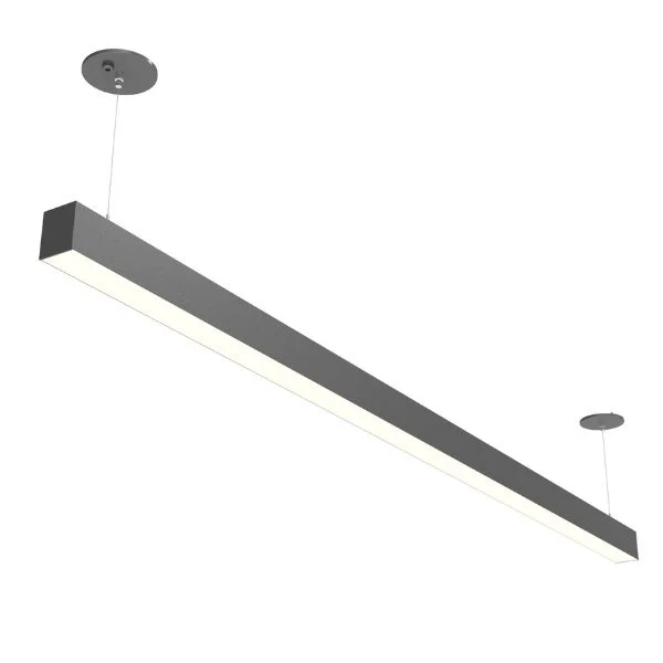811C SLOT 3 8FT architectural LED linear pendant light