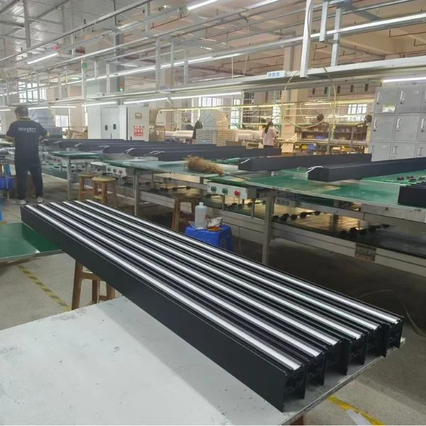 Architectural linear lighting assembly