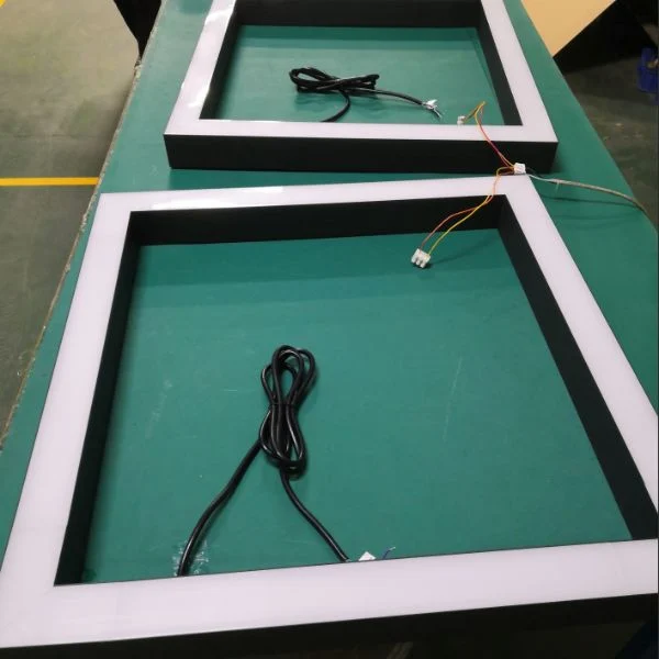 Architectural linear lighting pattern production image 4
